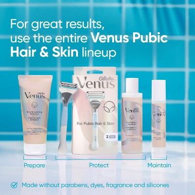 Venus for Pubic Hair & Skin Women's Razor Blade Refills 4ct - Missing Box