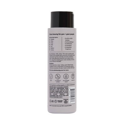 Odele Purple Shampoo for Blonde, Silver + Gray Hair 13 fl oz - New