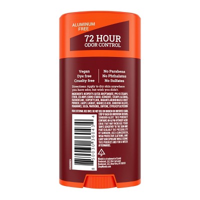 Mando Whole Body Men's Smooth Solid Deodorant Bourbon Leather 2.6oz - New