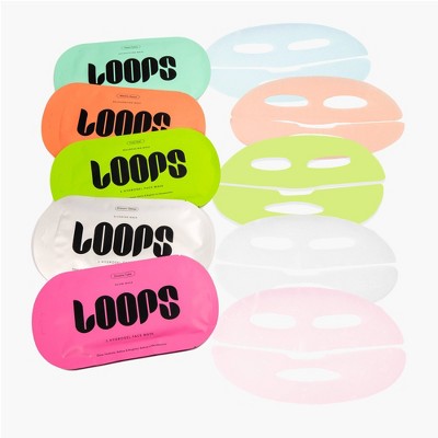LOOPS Facial Treatment Gift Set 5.29oz/5ct - Missing Box