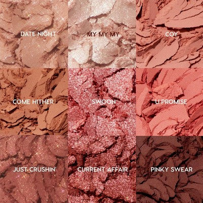 ColourPop 9-Pan Eyeshadow Makeup Palette Blush Baby 0.3oz - Imperfect Box