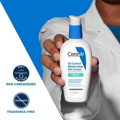 CeraVe Oil Control Face Gel Cream 3 fl oz - Imperfect Box