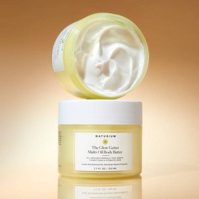 Naturium The Glow Getter Multi-Oil Body Butter 7.7 fl oz - Imperfect Container