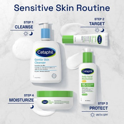 Cetaphil Daily Face Moisturizer Sunscreen Lotion SPF 15 Fragrance Free 4 fl oz - Missing Box
