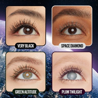 Maybelline Lash Sensational Sky High Mascara Washable Blackest Blk 0.24 fl oz - Imperfect Box