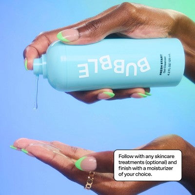 Bubble Skincare Fresh Start Gel Cleanser 4.2 fl oz - New