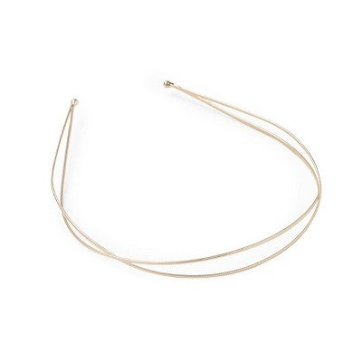The Hair Edit Carved Chaplet Headband - New