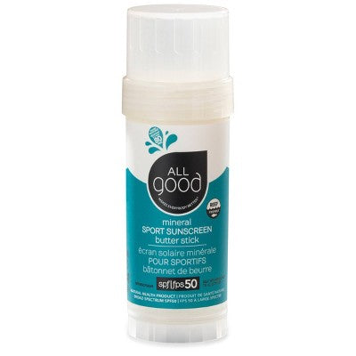 All Good Sport Sunscreen Butter Stick Water Resistant SPF 50+ 2.75oz - New