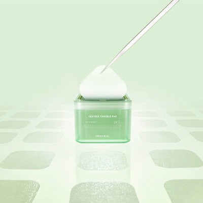 MEDIHEAL Teatree Trouble Toner Pads 100ct - New
