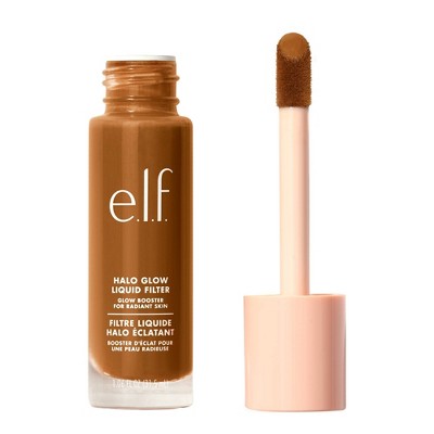 e.l.f. Halo Glow Liquid Filter Highlighter 6.5 Deep 1.06 fl oz - New