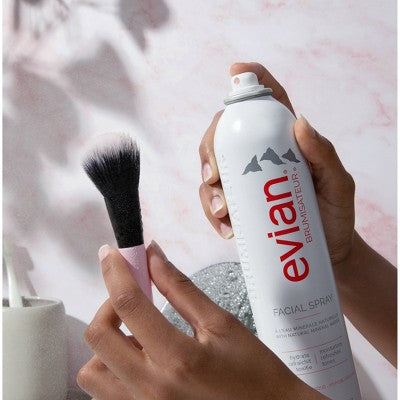 Evian Brumisateur Moisturizing Facial Spray 10.1 fl oz - Imperfect Container