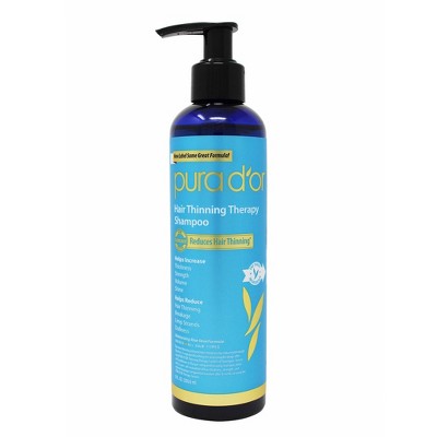 Pura d'or Hair Thinning Therapy Shampoo 8 fl oz - New